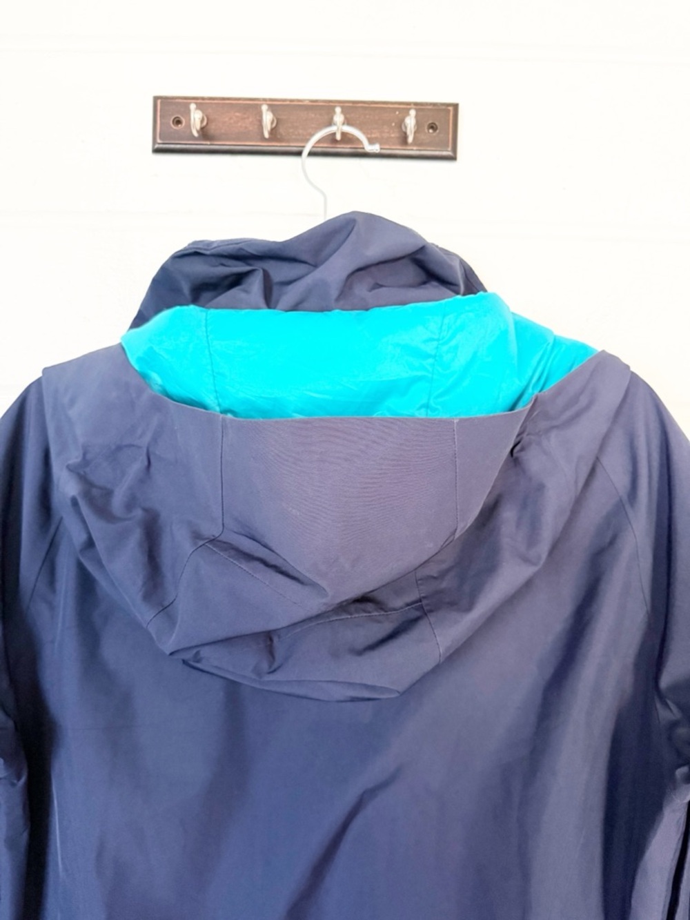 Patagonia Gore-Tex Waterproof Insulated Ski Snowboard Jacket Blue Teal Women’s L - Picture 10 of 10
